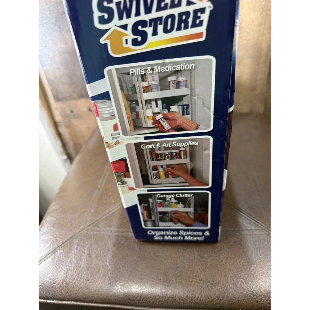 Brand New Swivel Store Organizer Spice Rack Storage System As Seen on TV!!